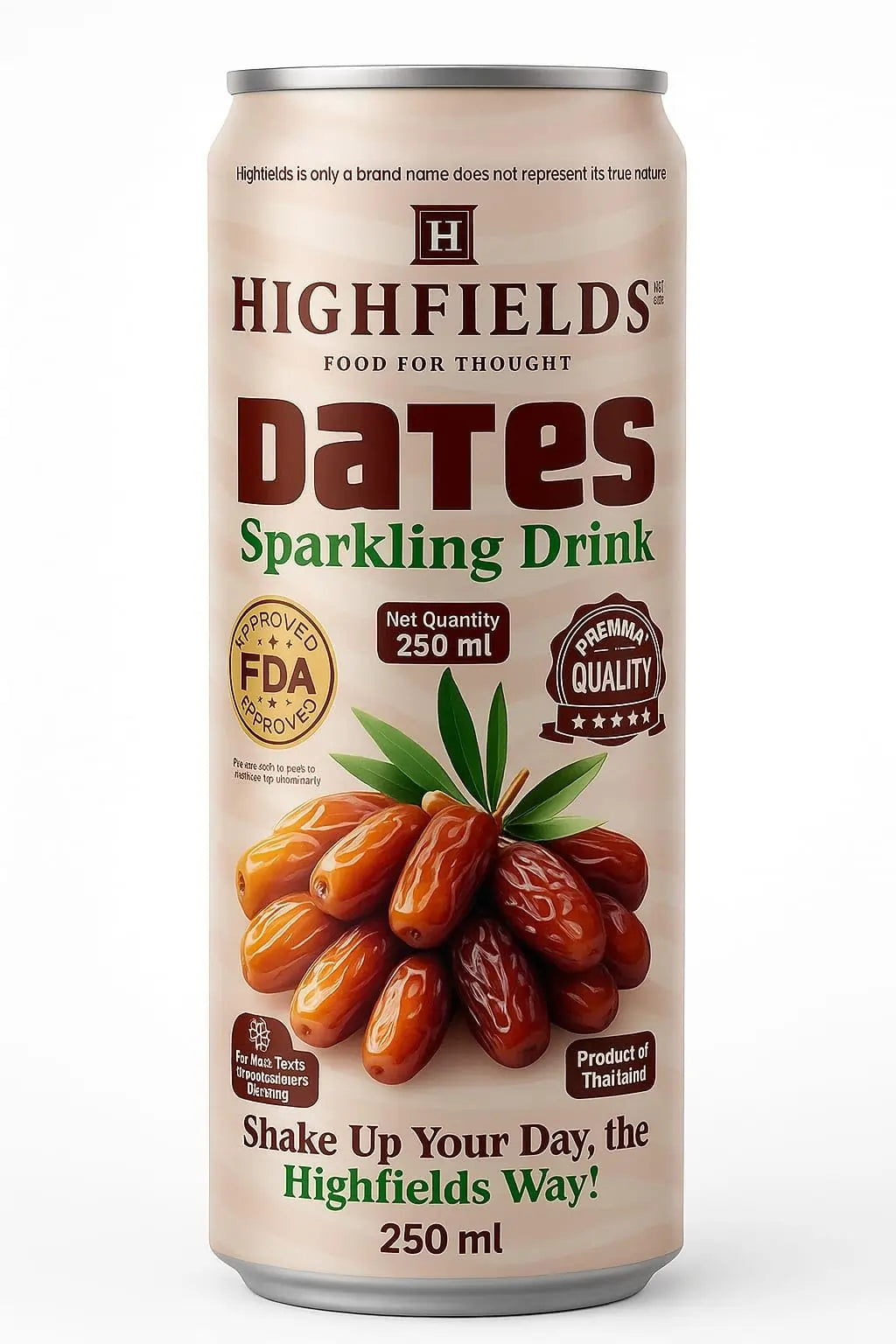 Dates Sparkling Drinks