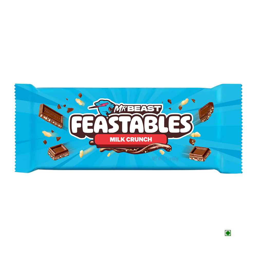 MrBeast Feastable Milk Crunch 60gram