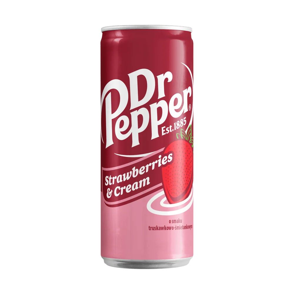 Dr. Pepper Strawberries & Cream 330ml