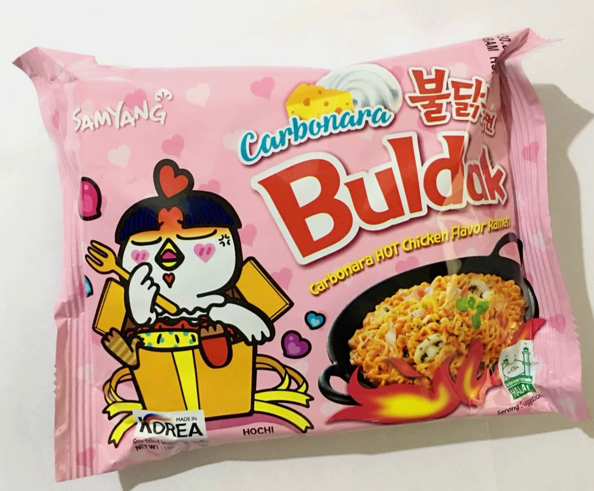 Buldak Carbonara Hot Chicken Ramen 130g