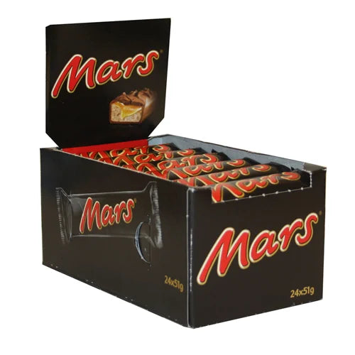 Mars chocolate bar 24x51g