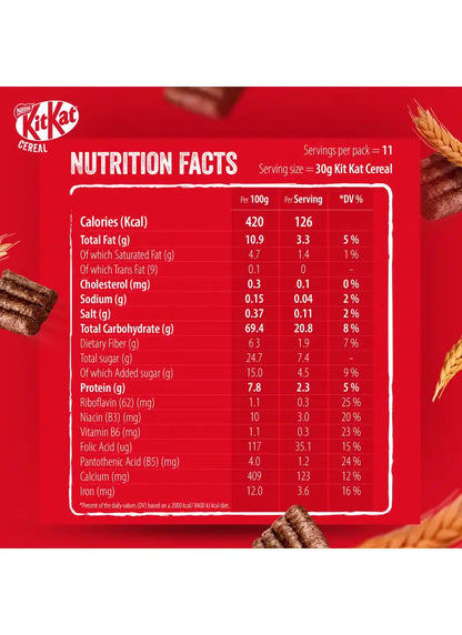 Nestle Kitkat Cereal 330 Grams