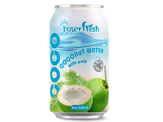 Interfresh Coconut Water With Pulp 330ml