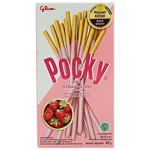 Pocky Strawberry Flavour 45 grams