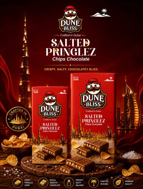 Dune Bliss Salted Pringlez 120gram