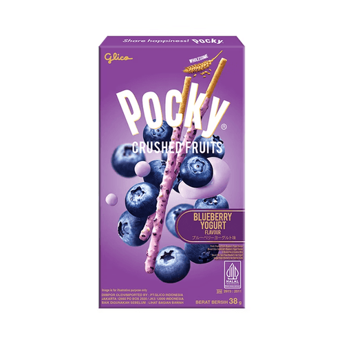 Pocky Crushed Fruits Blueberry Yogurt Flavour 38 grams