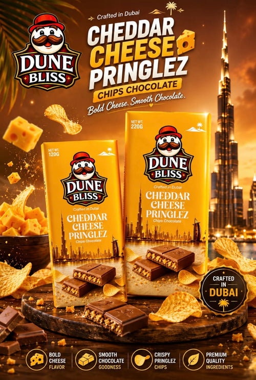 Dune Bliss Cheddar Cheese Pringlez 120 gram