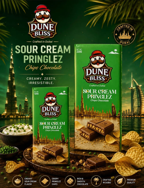 Dune Bliss Sour Cream Pringlez 120gram