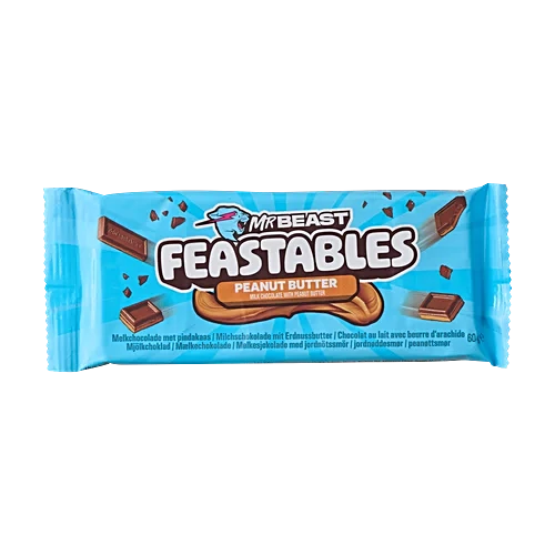 MrBeast Feastables Peanut Butter 60gram