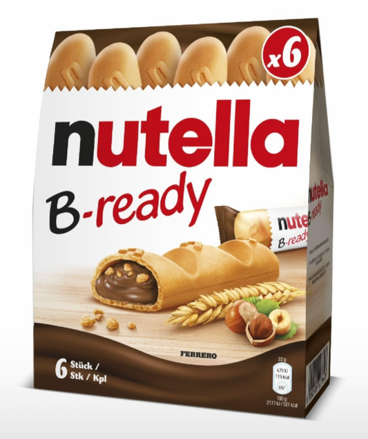 Nutella B-ready 6 Piece’s Box