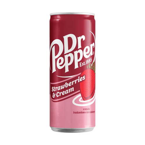 Dr. Pepper Strawberries & Cream 330ml