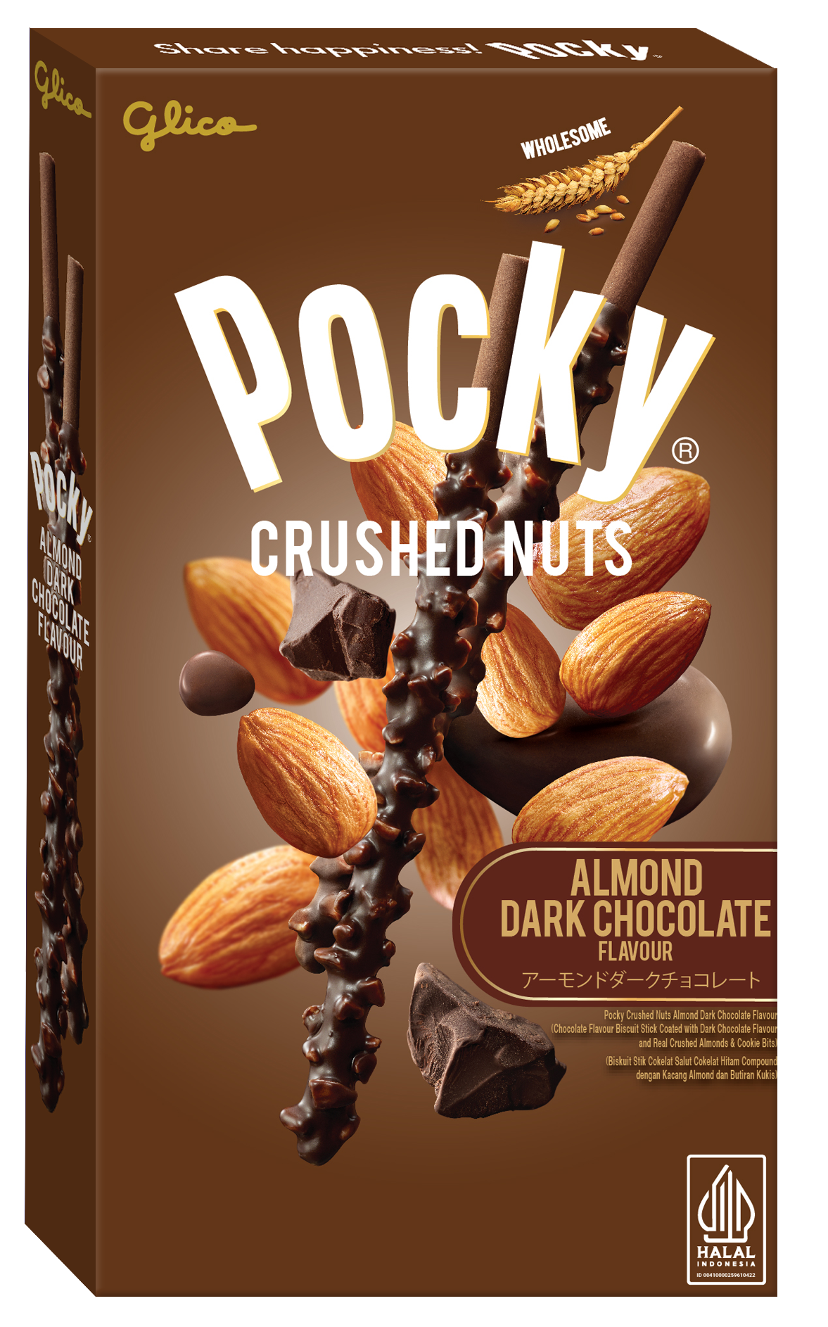 Pocky Crushed Nuts 25 grams
