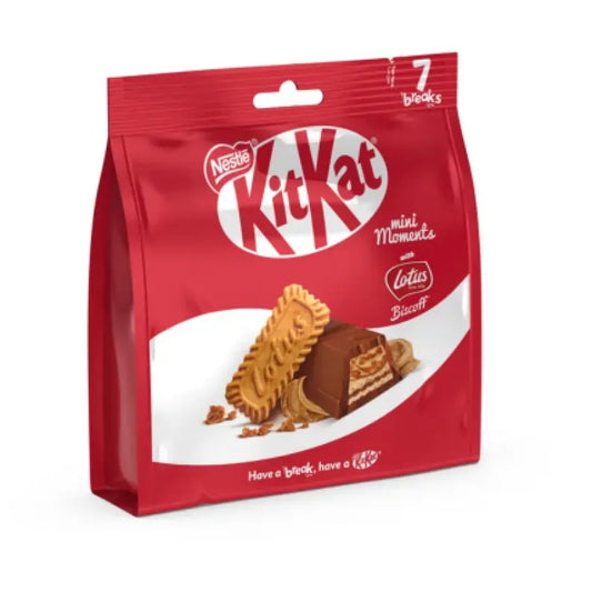 Kitkat Biscoff 7 Breaks 116.2 GRAMS