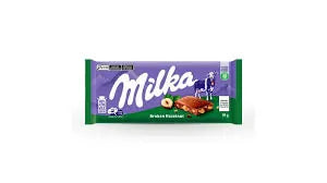Milka Broken Hazelnuts 90Grams