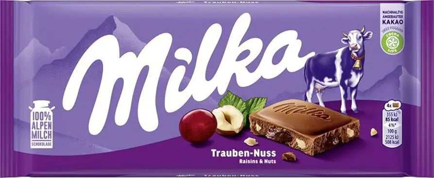 Milka Raisin & Nuts